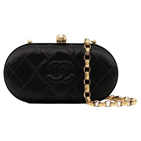 white chanel clutch|Chanel vintage clutch with chain.